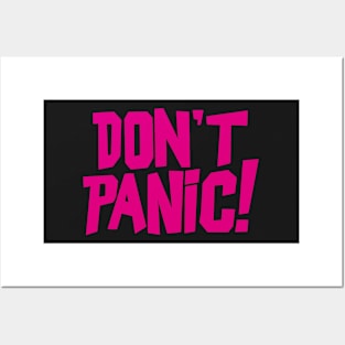 Don't Panic! Pink Mantra Posters and Art